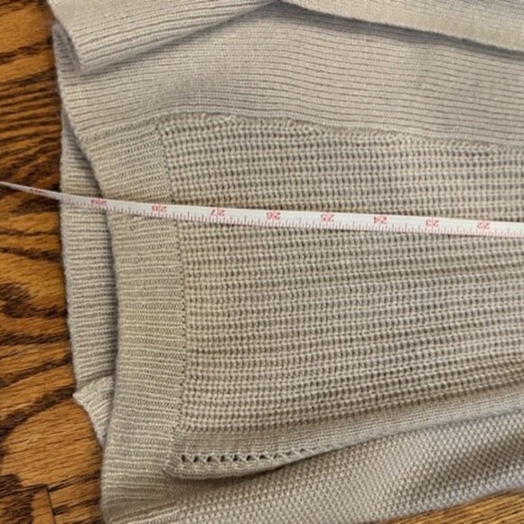 NWT Evolution Women's Lania Textured Cream Cardigan Some Angora SOFT - Picture 12 of 12